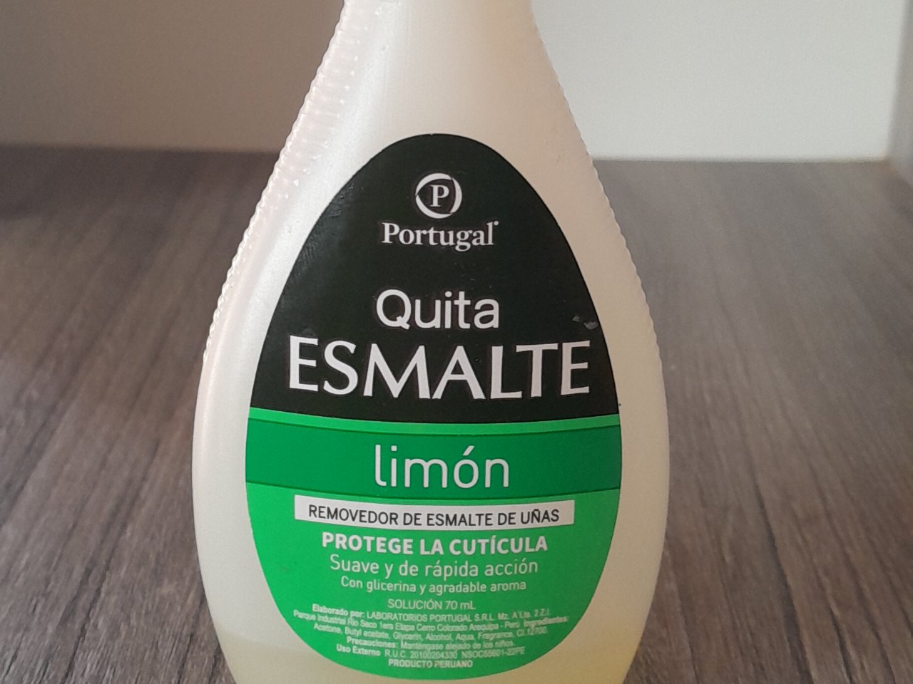Quita esmalte